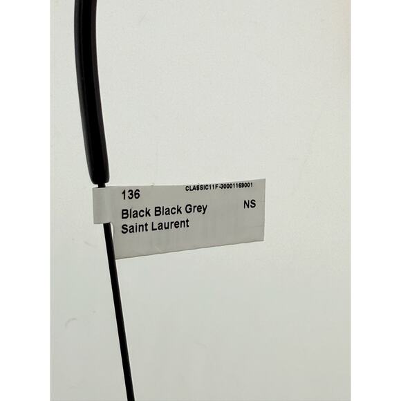 RETAIL $475 Saint Laurent Black Aviator Sunglasses*FULL INCLUSION*NWTS - Picture 10 of 13